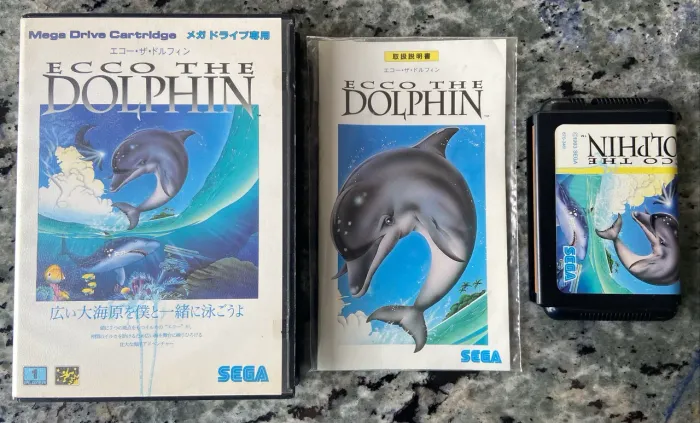 Jogo Mega Drive - Ecco The Dolphin CIB