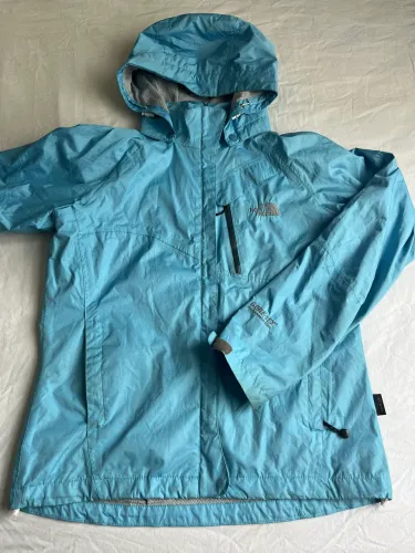 Jaqueta The North Face Original Feminina Azul - Impermeável com Capuz