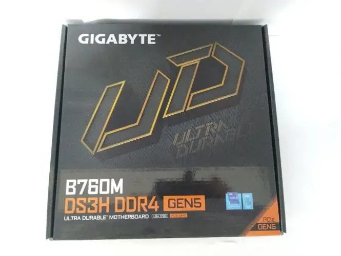 Caixa Vazia placa mãe: Gigabyte B760M