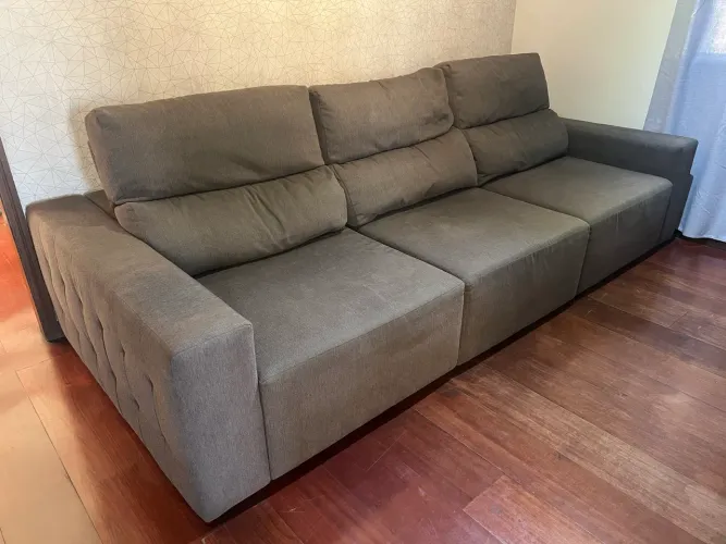 Sofá Retrátil e Reclinável Líder Interiores 2,75 m