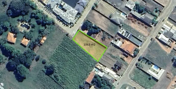 Terreno 1063 m2 dentro da cidade