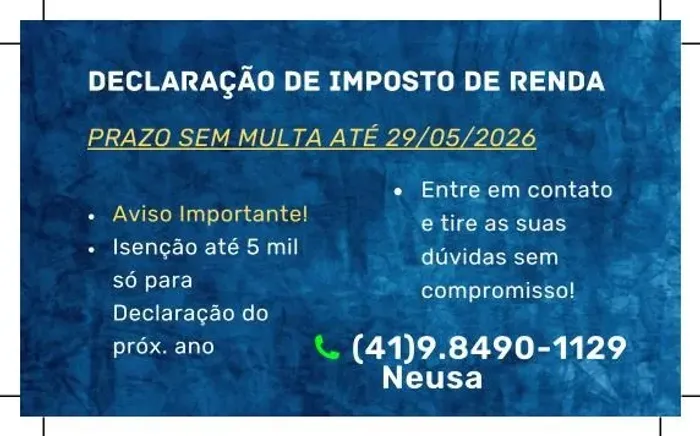 Declaração de imposto de renda