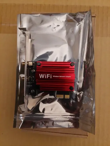 Placa Adaptador Wifi 7 Intel BE200 5.8gbps BT. 5.4 802.11be