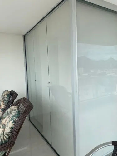 Vidro para fechamento