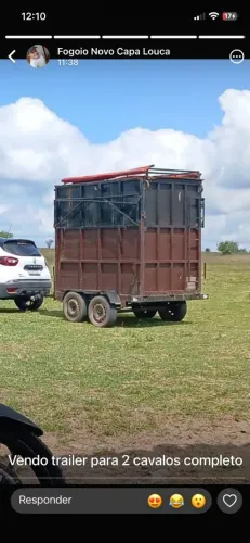 Trailer vaquejada reboque