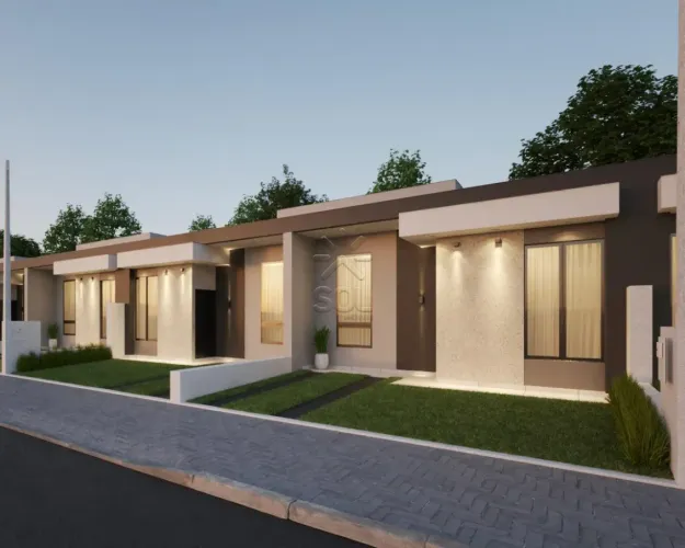 Casas novas à venda no Condomínio Recanto Verde, Lancaster - Foz do Iguaçu/PR