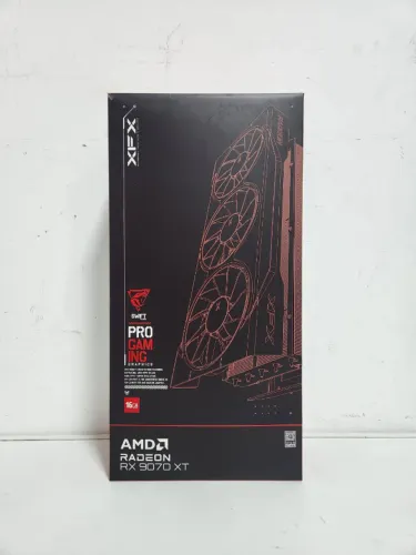 Placa de Vídeo XFX AMD RX 9070 XT 16GB TRIPLE FAN