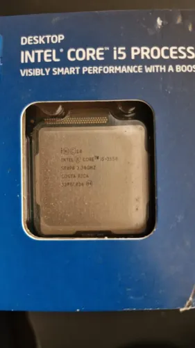 Processador Intel Core i5-3550 LGA1155 - Na Caixa com Cooler Sem Uso