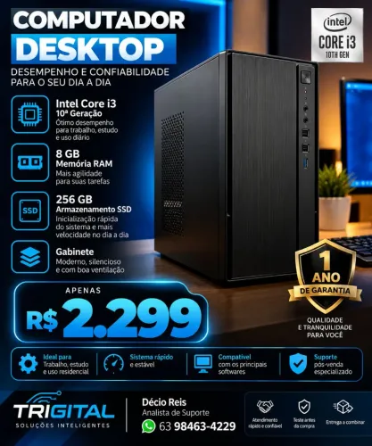 Computador Core i3 