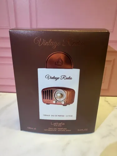 Vintage radio lattafa perfume