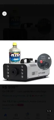 Máquina de fumaça festa