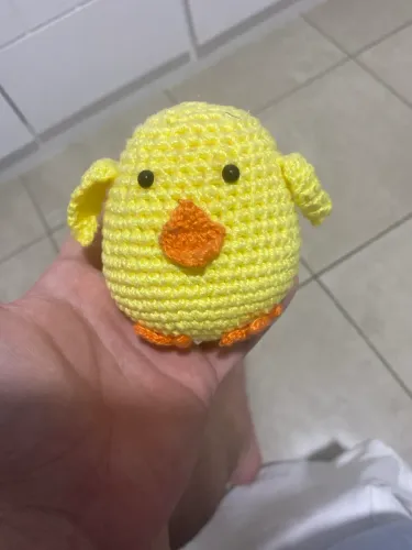 Pintinho de pelúcia
