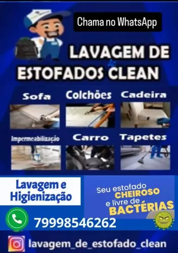 Lavagem e higienização e impermeabilização