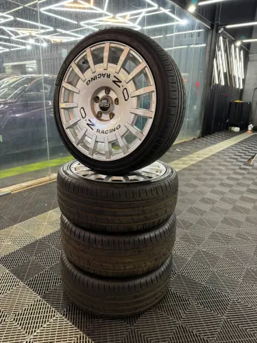 Rodas Oz Rally Racing legitimas + Pneus Momo 90%