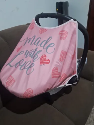 Bebê conforto rosa