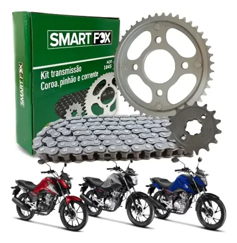 Kit Transmissão Relação Completo Para Start 160 2016 A 2025