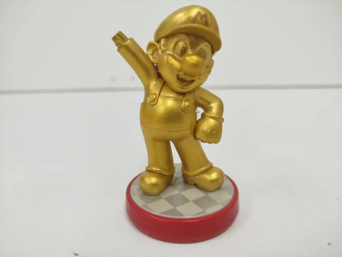 Amiibo Mario Bros Gold Nintendo Swift 