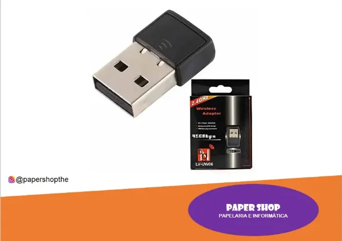  Adaptador Wi-Fi USB