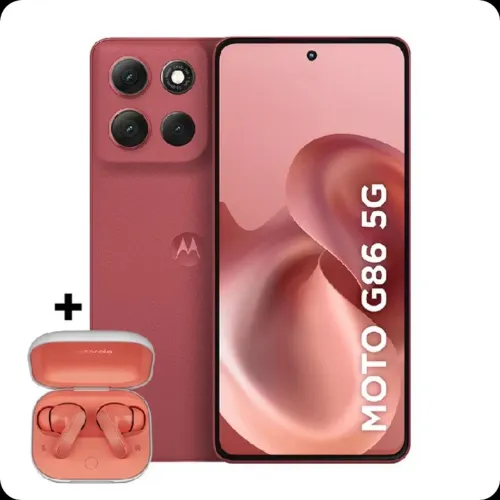 Celular Motorola G86 256GB + Fones Buds Novo Zero