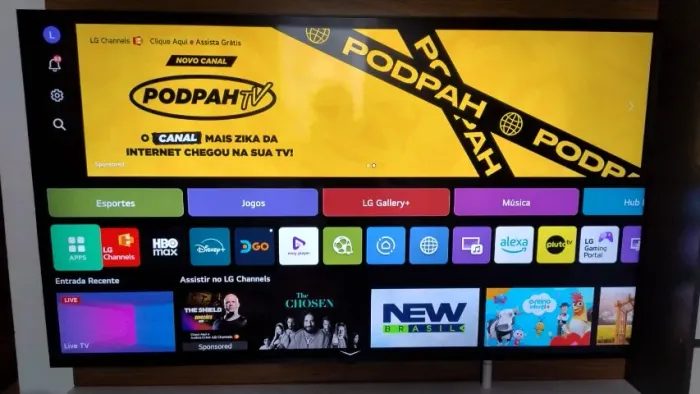 TV LG  65 POLEGADAS COM 4k HDR+