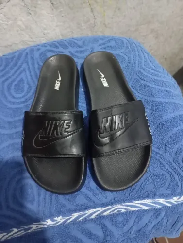 Chinelo Nike Slide Preto Tam 38 Primeira Linha - Guarulhos - Novo