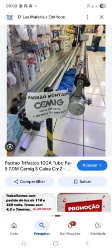 Venda padrao cemig