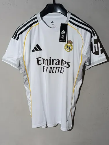 Camisa Real Madrid FC Home 2026 Premium Tamanho G Pronta Entrega