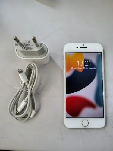 iPhone 7 128GB - iOS 15.8 - Bateria 87% - Completo - Pronto pra uso