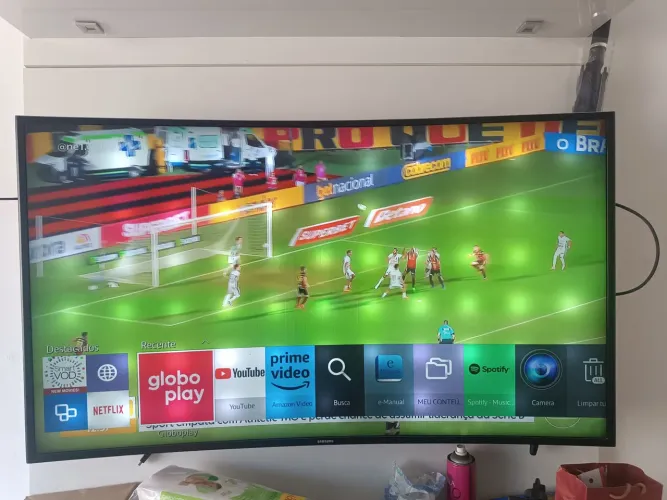 TV Samsung Curved 48" UHD 4K Smart (Série 6) - Linda e Super Acessível!