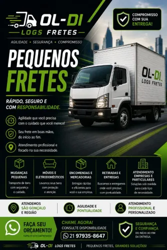 FRETES - pequeno porte