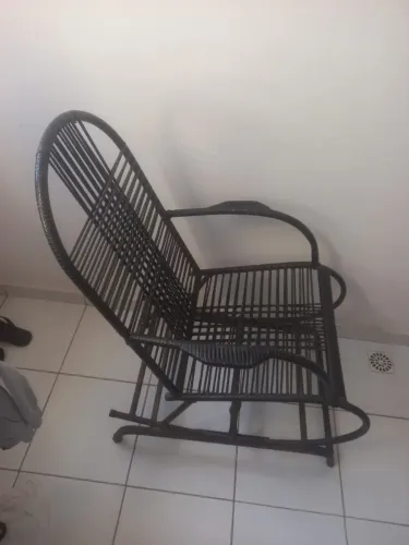 Cadeira de balanço de macarrão