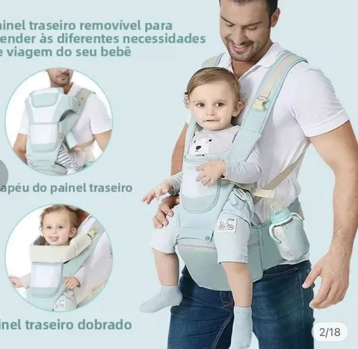 Vendo Canguru com assento 