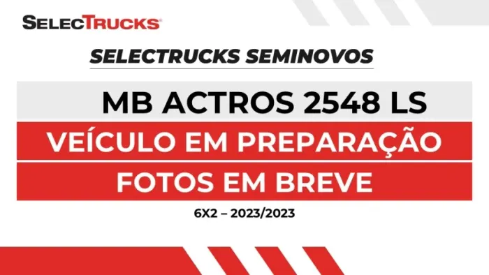 MERCEDES-BENZ ACTROS 2548 480 6X2 2023/2023