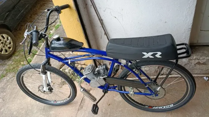 Bicicleta motorizada 80cc zero