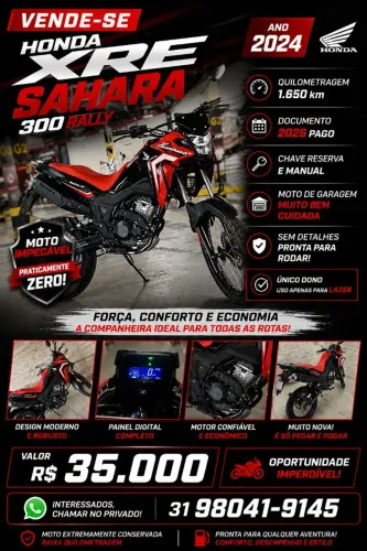 Oportunidade xre sahara zero