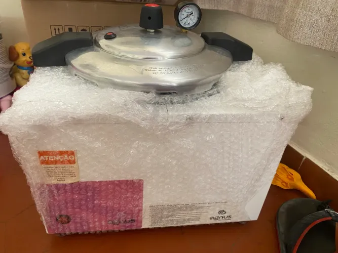 Kit Autoclave 8 litros + mini incubadora + testes biológicos
