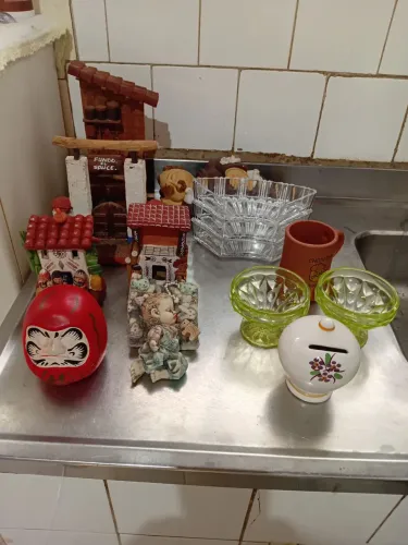 Objetos de decoração 