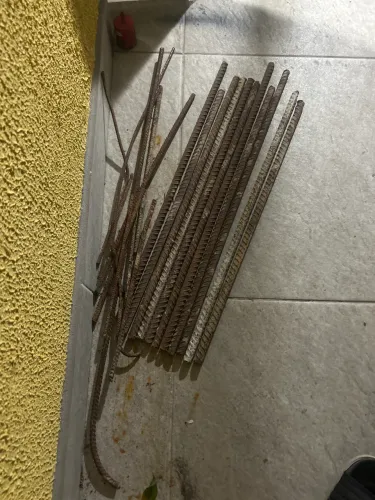 Vergalhões para obra