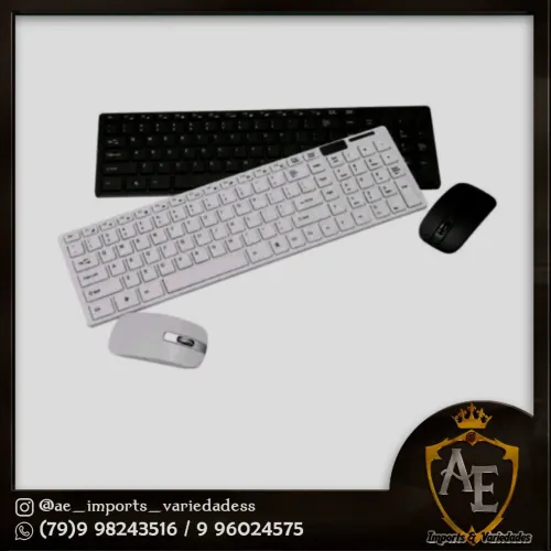 Teclado + Mouse sem fio