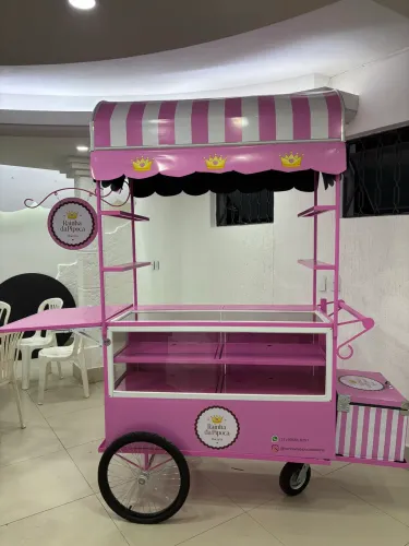 Carrinho Gourmet confeitaria Móvel
