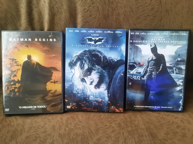 DVDS TRILOGIA BATMAN