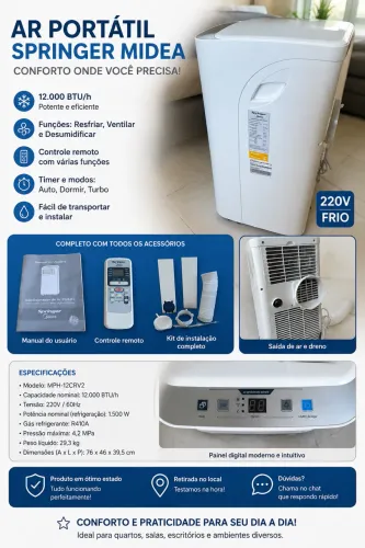 Ar-Condicionado Portátil