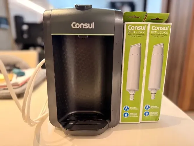 Purificador Consul CPC31AF Cinza + 2 Refis Originais