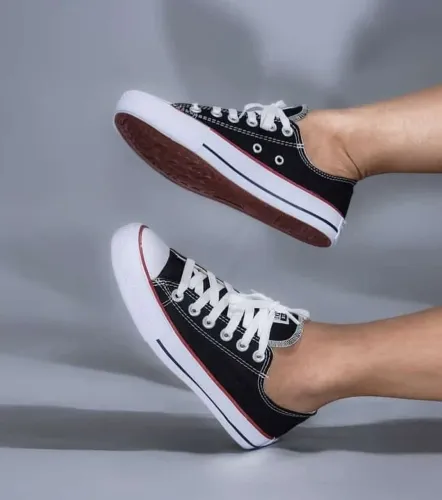 All star preto Vulcanizado qualidade top 