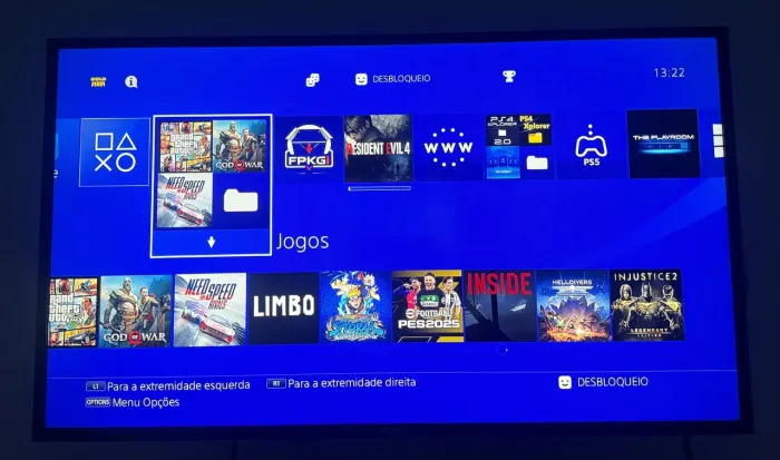 Ps4 | 500gb | 870 jogos