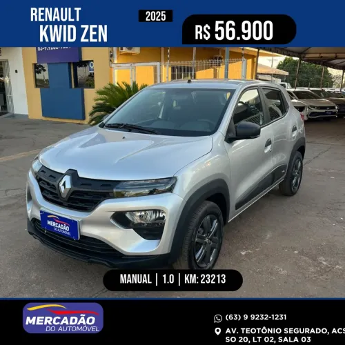 Renault Kwid Zen 1.0 Flex 12V 5P Mec. 2025