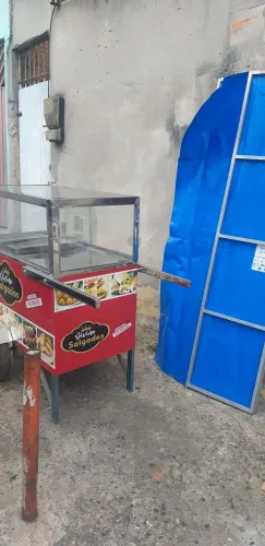Vende se carrinho de salgados completo