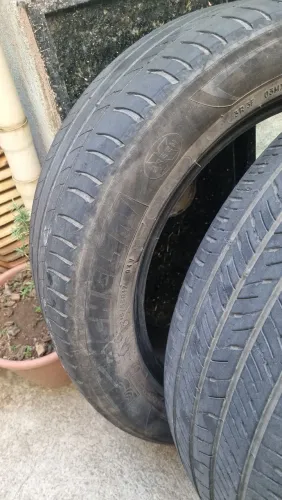 3 pneus aro 17 bom estado URG BARATO
