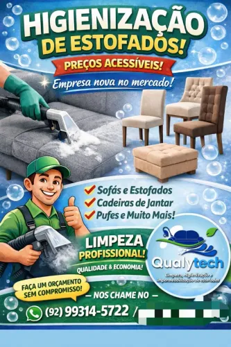 Higienização de estofados 