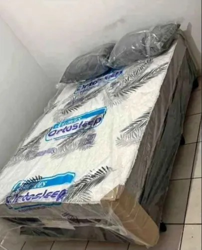 Promoção CAMA BOX ACOPLADO APENAS 10 CENTÍMETROS DE ESPUMA EXTRA FIRME CASAL